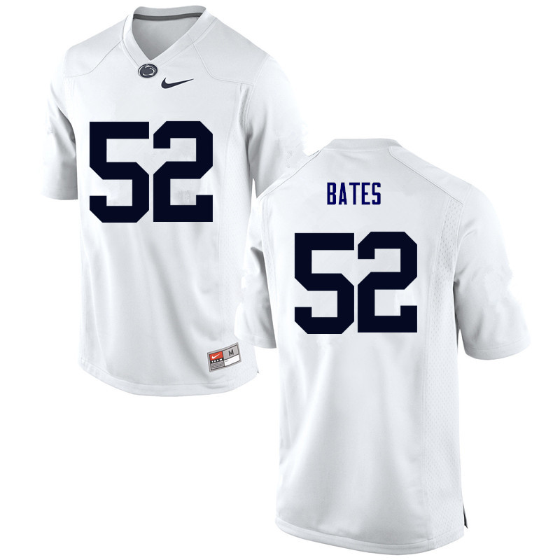 NCAA Nike Men's Penn State Nittany Lions Ryan Bates #52 College Football Authentic White Stitched Jersey RDI6298UG